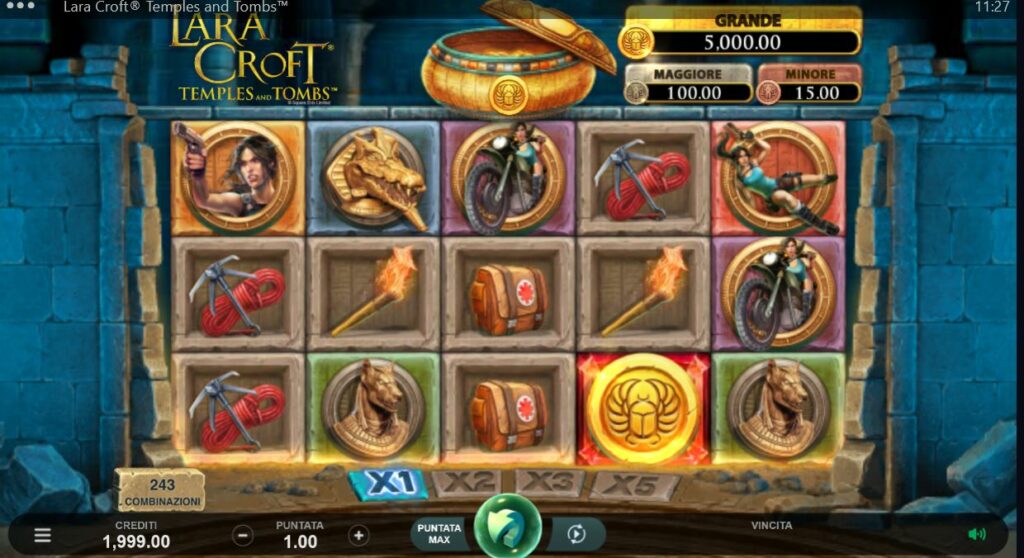 lara croft slot review casino affidabili