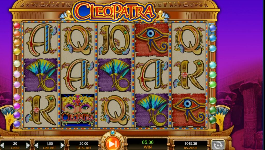 cleopatra slot machine 